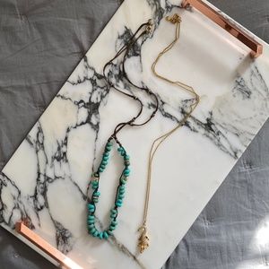 Bundle of (2) J.Crew Long Necklaces